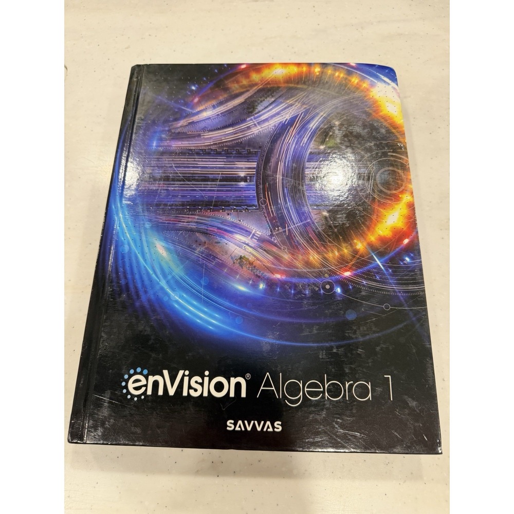 enVision Algebra 1 Student Edition c.2024 Savvas Learning Hardcover Grade 8/9